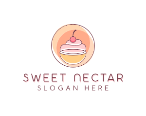 Cherry Cupcake Bakery  logo design