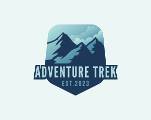 Trek - Trek Mountain Expedition logo design