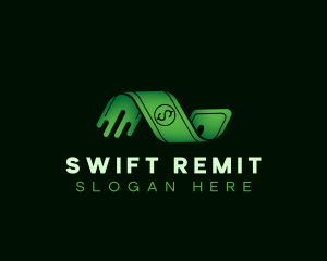 Remittance - Money Currency Dollar logo design