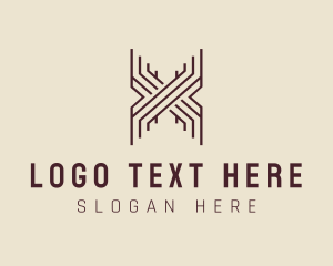 Professional Creative Agency Letter X logo design