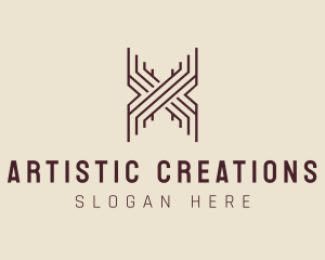 Creative - Professional Creative Agency Letter X logo design