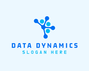 Cyber Network Data logo design