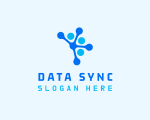 Cyber Network Data logo design