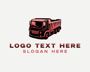 Mover - Dump Truck Mover logo design