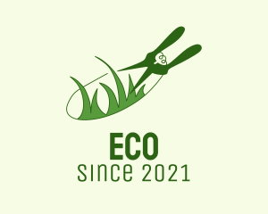 Lawn Maintenance - Green Grass Cutter logo design