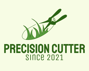 Green Grass Cutter  logo design