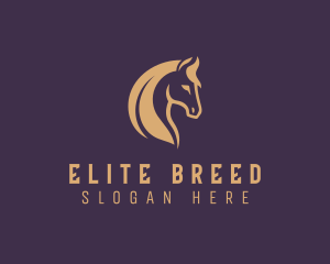 Horse Equine Stable logo design