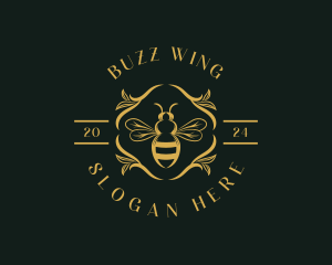 Nature Bee Insect  logo design