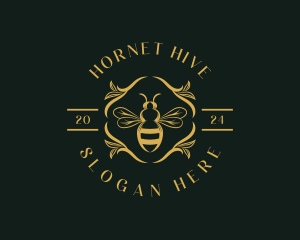 Hornet - Nature Bee Insect logo design