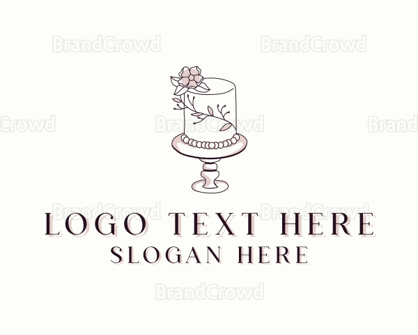 Wedding Cake Baker Logo