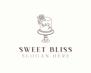 Wedding Cake Baker logo design