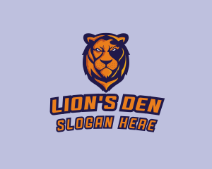 Lion - Wild Angry Lion logo design