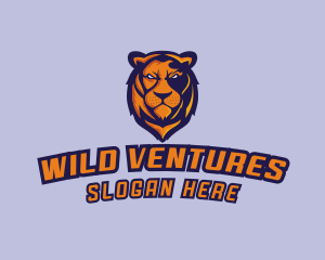 Wild - Wild Angry Lion logo design