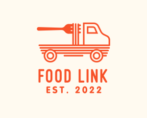 Pasta Food Truck  logo design