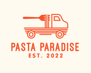 Pasta - Pasta Food Truck logo design