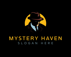 Detective Spy Inspector logo design