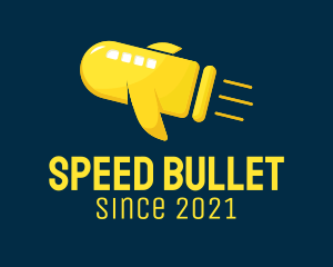 Bullet - Yellow Bullet Vehicle logo design