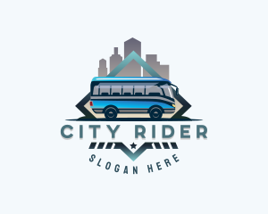 Bus - City Travel Bus logo design