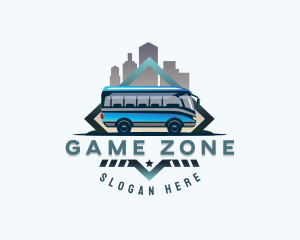 Tour Guide - City Travel Bus logo design