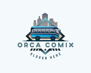 Travel Agency - City Travel Bus logo design