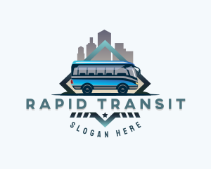 Bus - City Travel Bus logo design