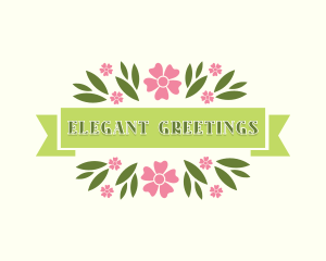 Floral Elegant Boutique logo design