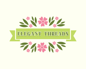 Floral Elegant Boutique logo design