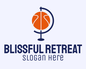 Global Basketball Sport Logo