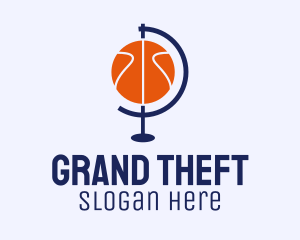 Global Basketball Sport Logo