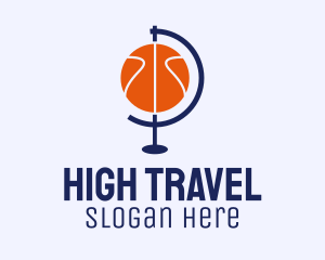 Global Basketball Sport Logo