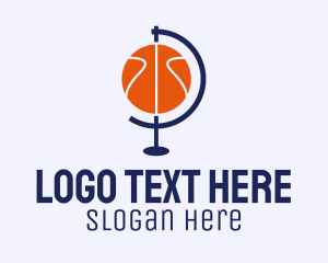 Sports Network - Global Basketball Sport logo design