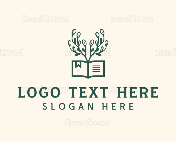 Educational Book Tree Logo