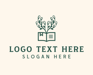 Educational Book Tree Logo