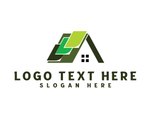 Residential - Property Roofing Maintenance logo design