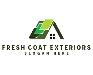 Exterior - Property Roofing Maintenance logo design