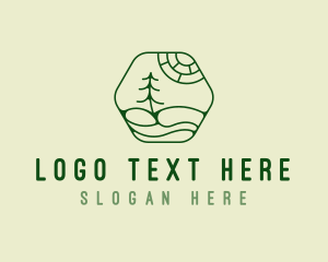 Green Landscape Park logo design