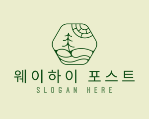 Green Landscape Park logo design