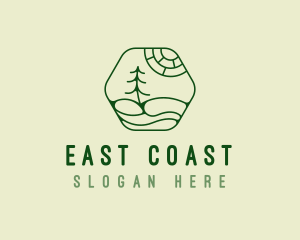 Green Landscape Park logo design