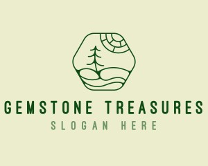 Green Landscape Park logo design