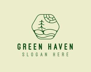 Landscaping - Green Landscape Park logo design