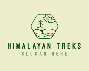 Green Landscape Park logo design