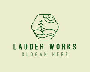 Green Landscape Park logo design