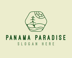 Green Landscape Park logo design