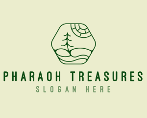 Green Landscape Park logo design