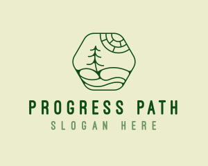 Green Landscape Park logo design