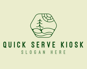 Green Landscape Park logo design