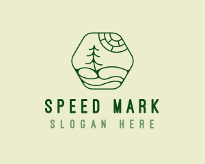 Green Landscape Park logo design