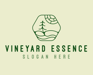 Green Landscape Park logo design