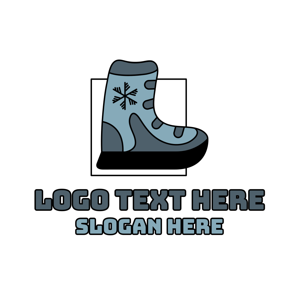 Snow Ski Boot Footwear Logo | BrandCrowd Logo Maker