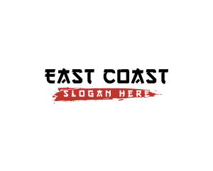 East - Oriental Paint Business logo design